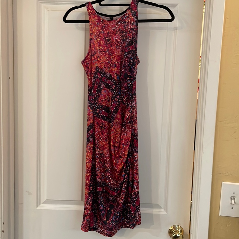 COPY - Colorful print bodycon dress